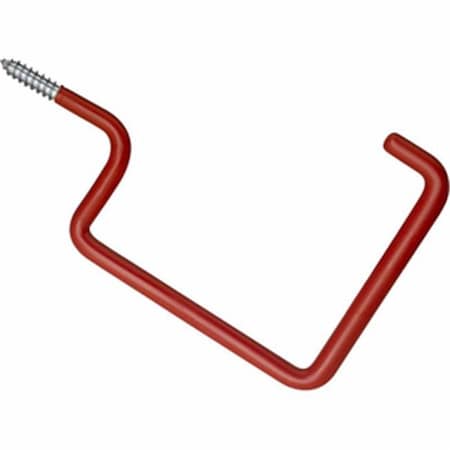 NATIONAL MANUFACTURING SPECTRUM BRANDS HHI National Manufacturing Spectrum Brands HHI 218954 Large Vinyl Coated Storage Screw Hook; Red 218954